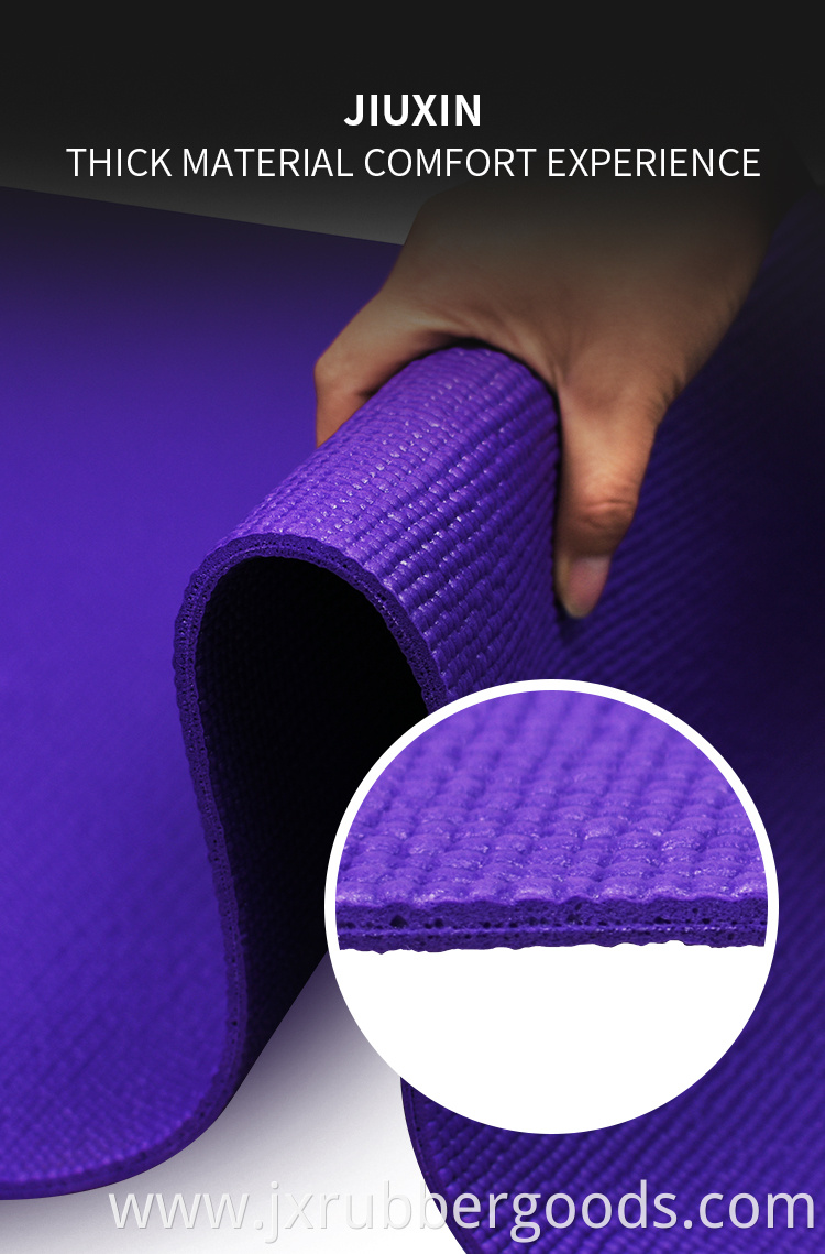 Monochrome PVC yoga mat